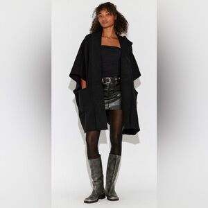 NWOT Free People All I Need Cozy Hooded Duster